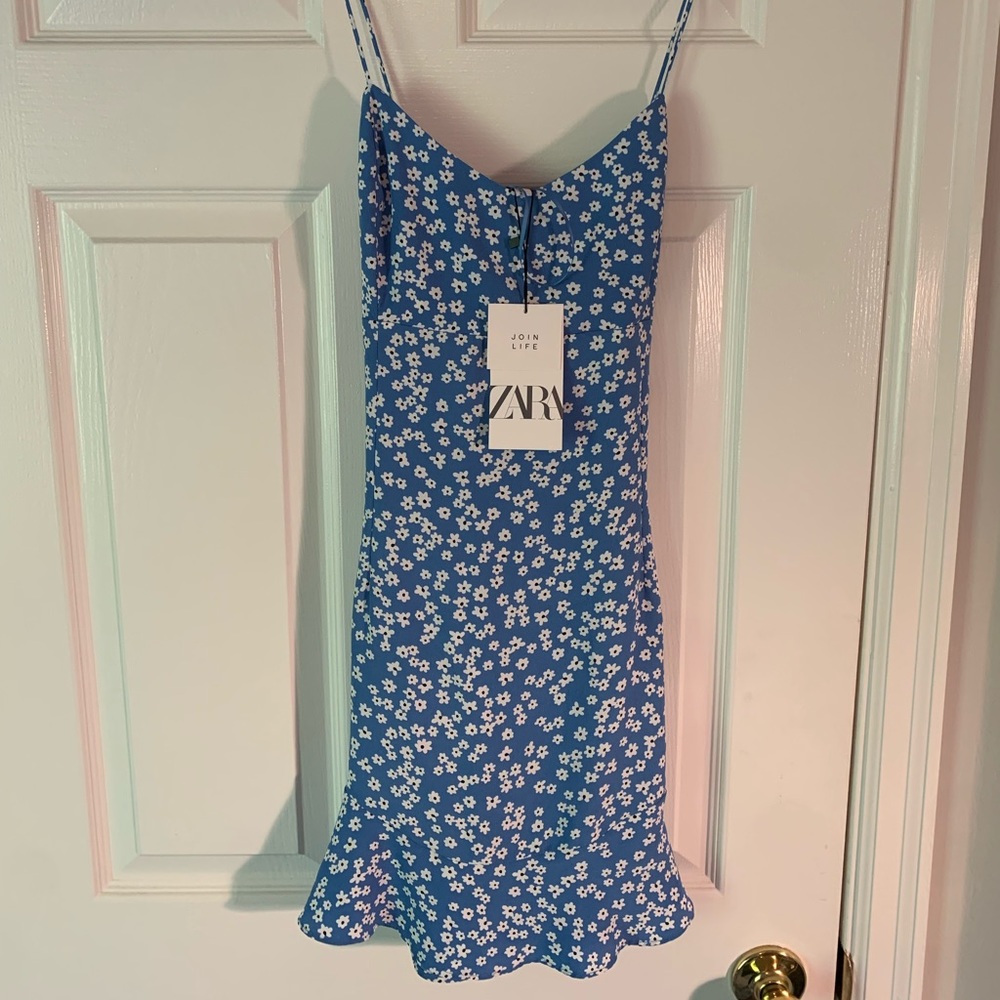 Printed Mini Dress